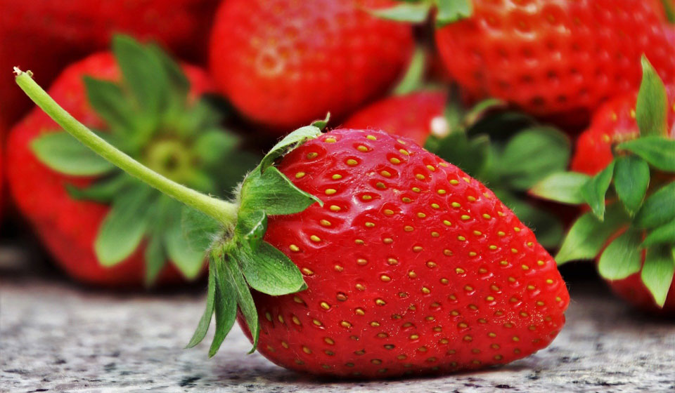How to detect nitrate in strawberries