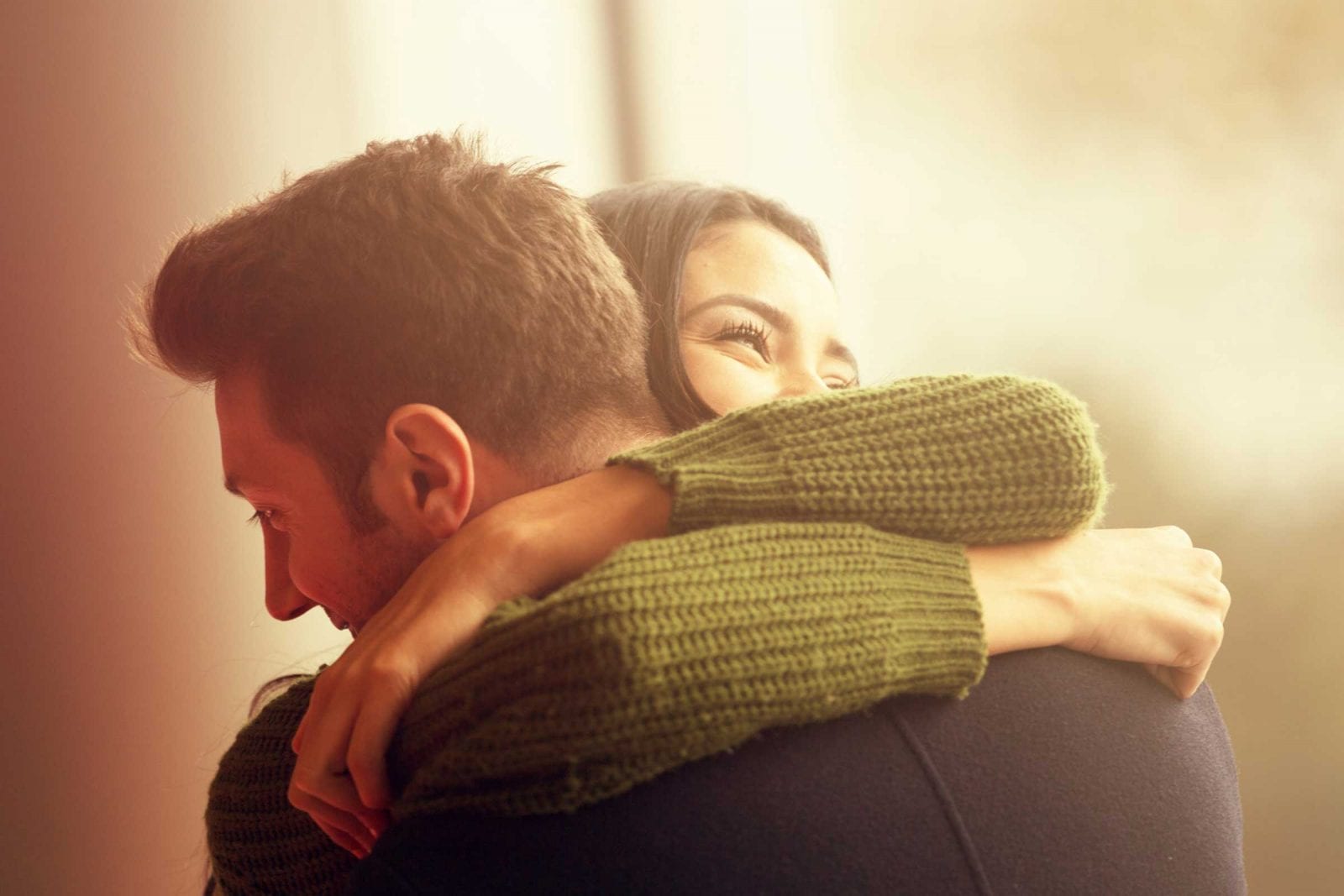 Hugging can increase life expectancy